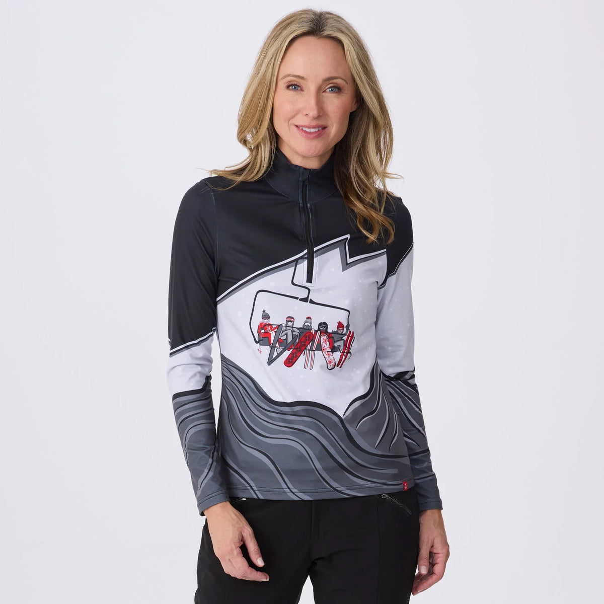 Women’s Girl's Trip Top – Black