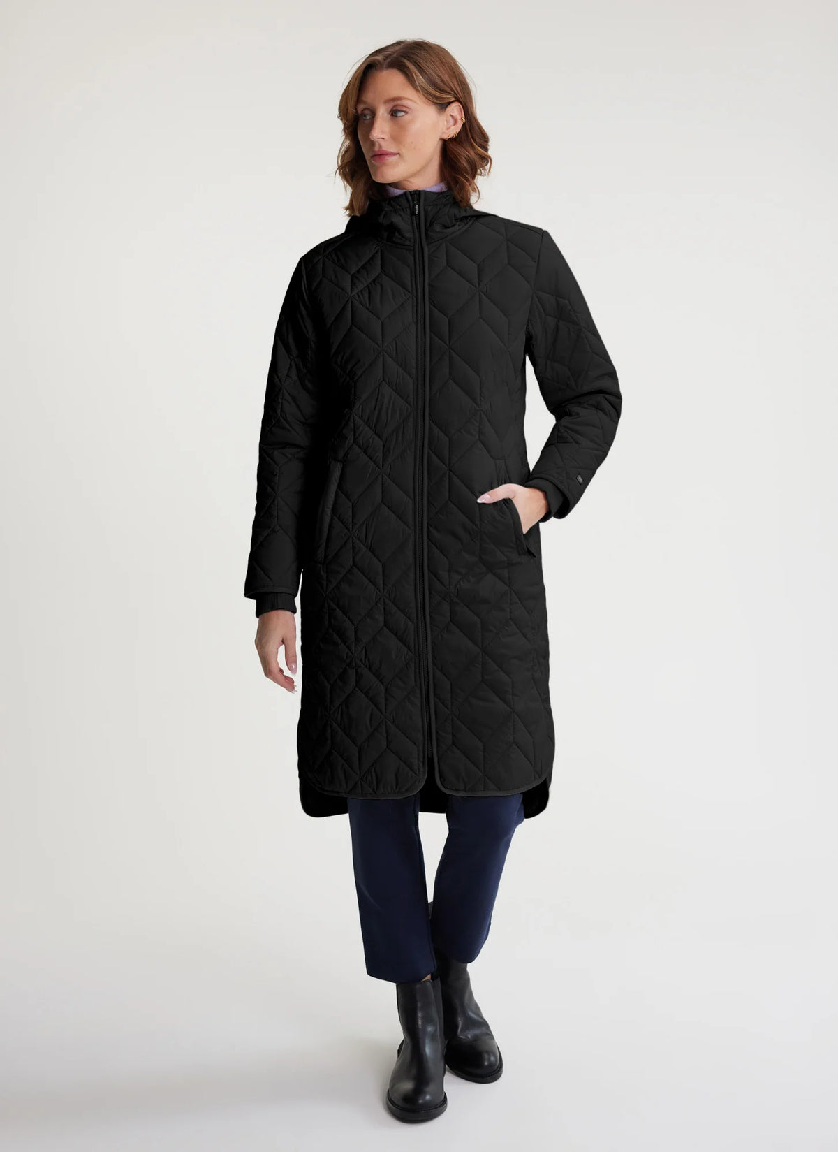 Women’s Juno Long Hooded Jacket product image
