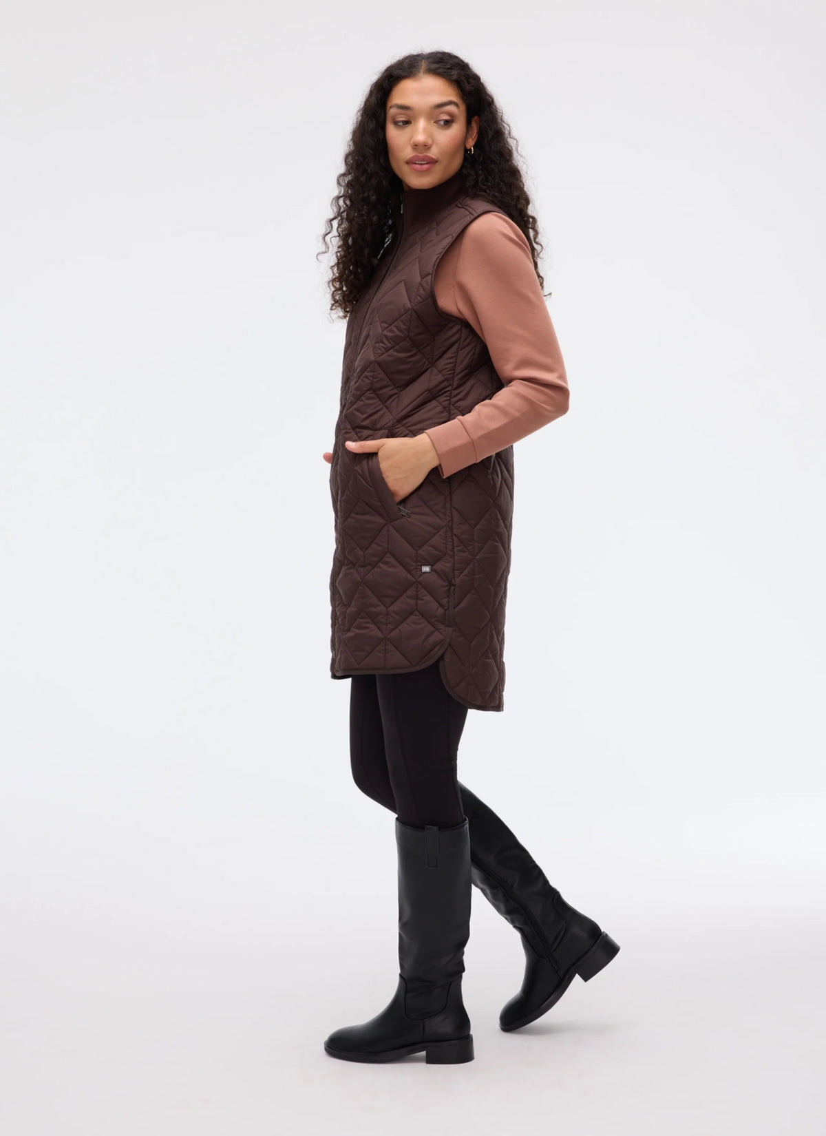 Women’s Aria Long Vest product image