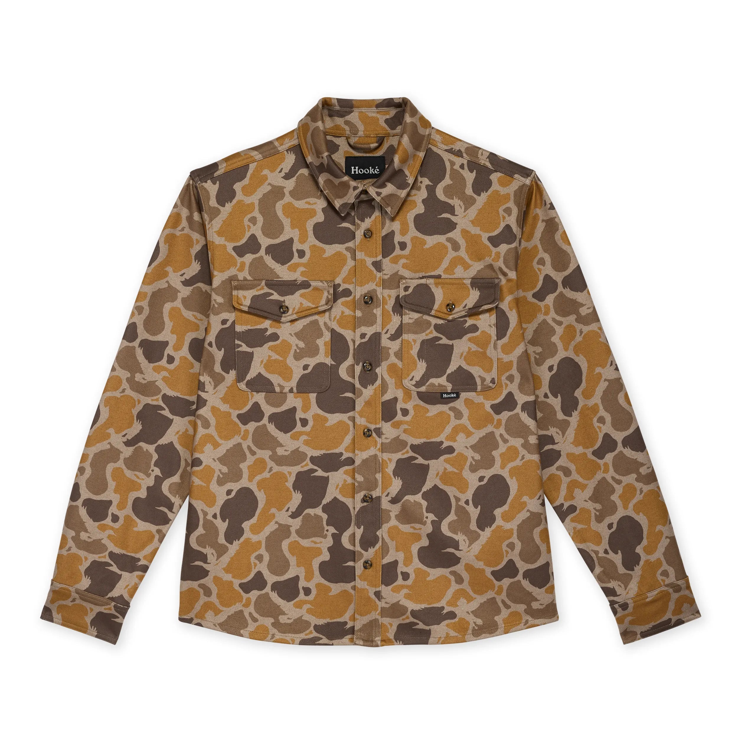 Men's Duck Camo Flannel Shirt