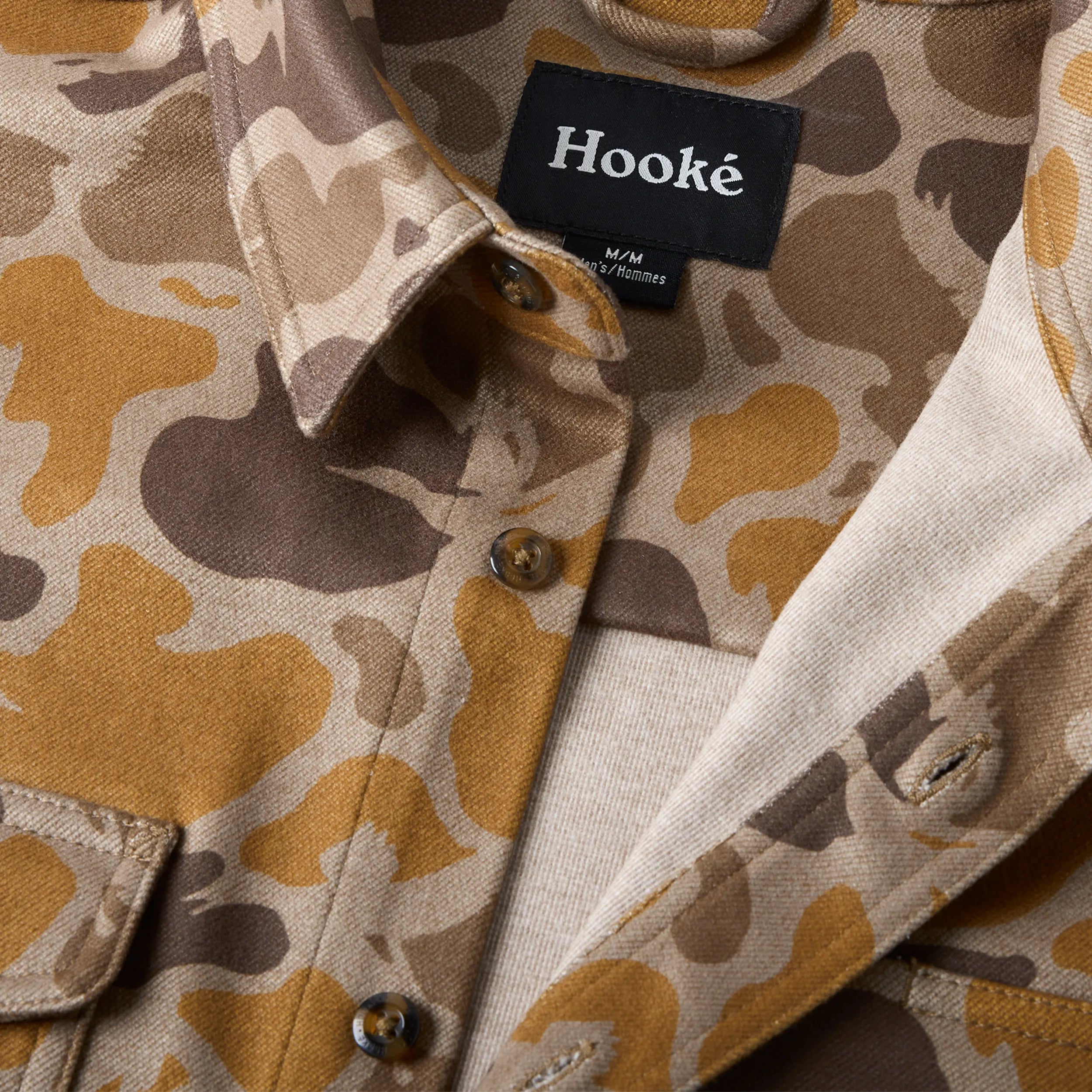 Men's Duck Camo Flannel Shirt