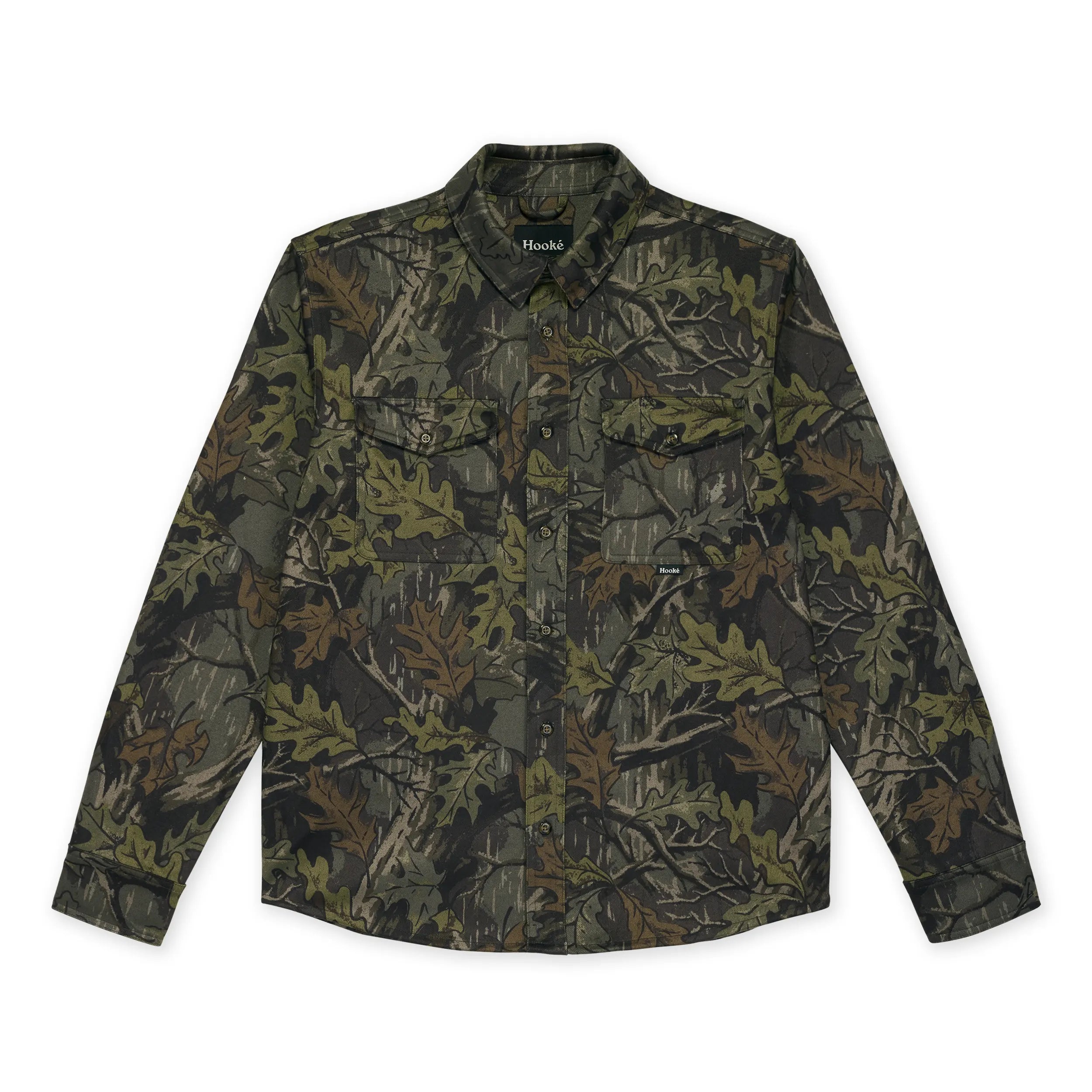 Men's Forest Camo Flannel Shirt