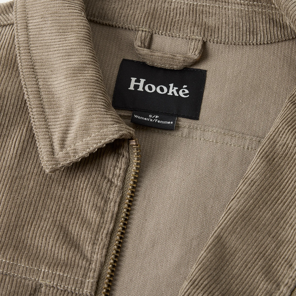 Women's Corduroy Trucker Work Jacket