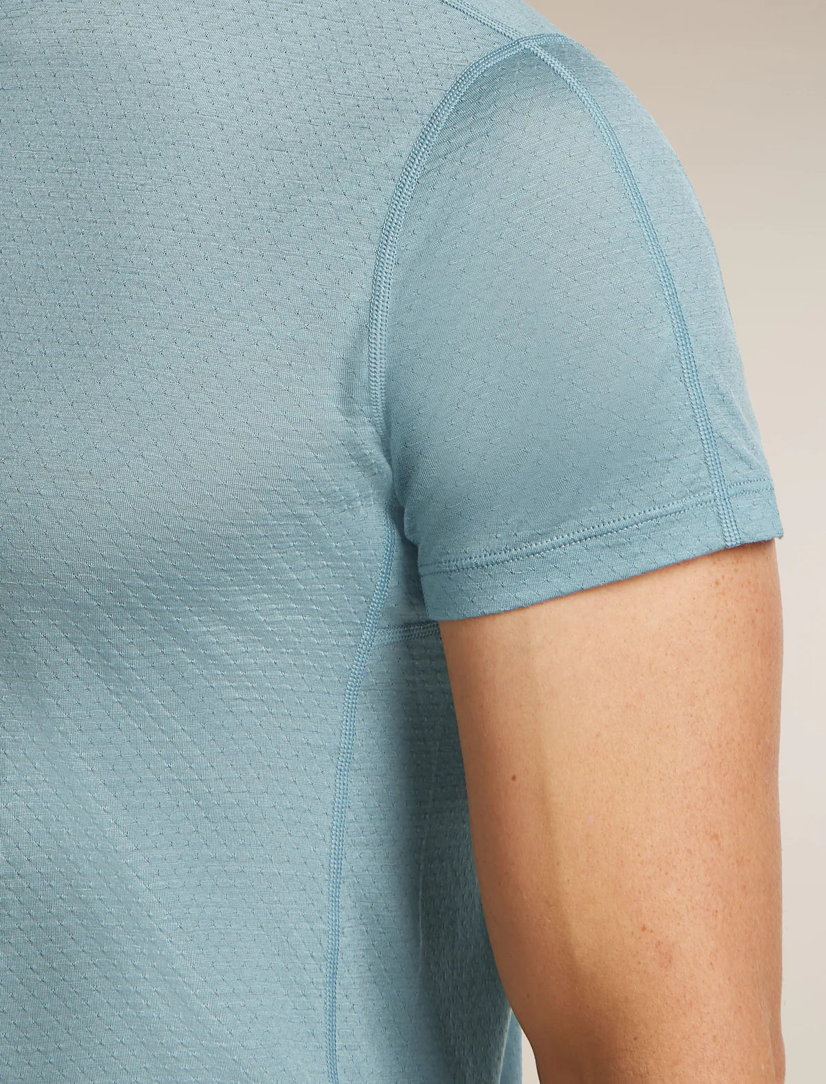 Men's Merino Blend 125 Cool-Lite Speed Short Sleeve Quarter Zip