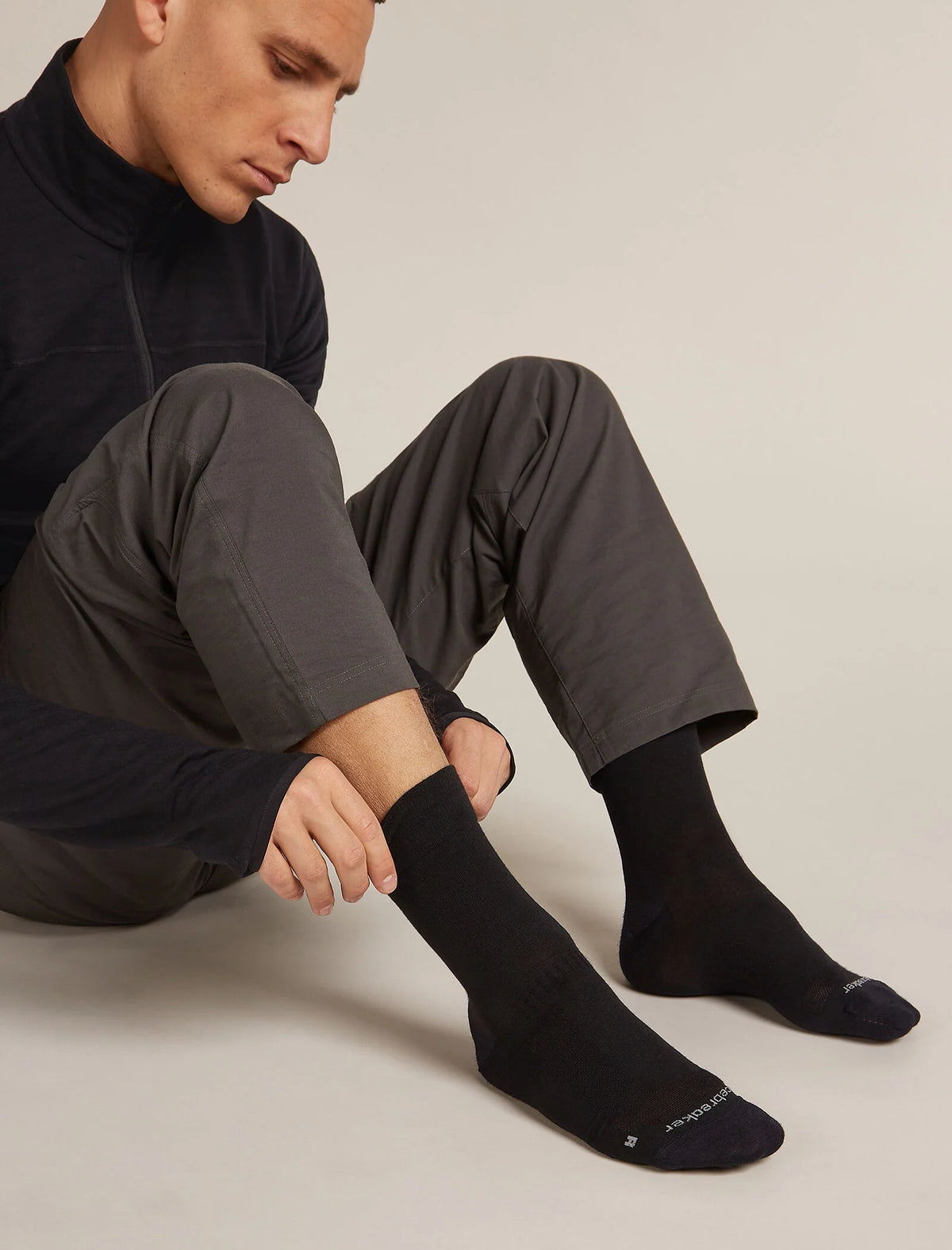 Men's Merino Hike+ Liner Crew Socks product image