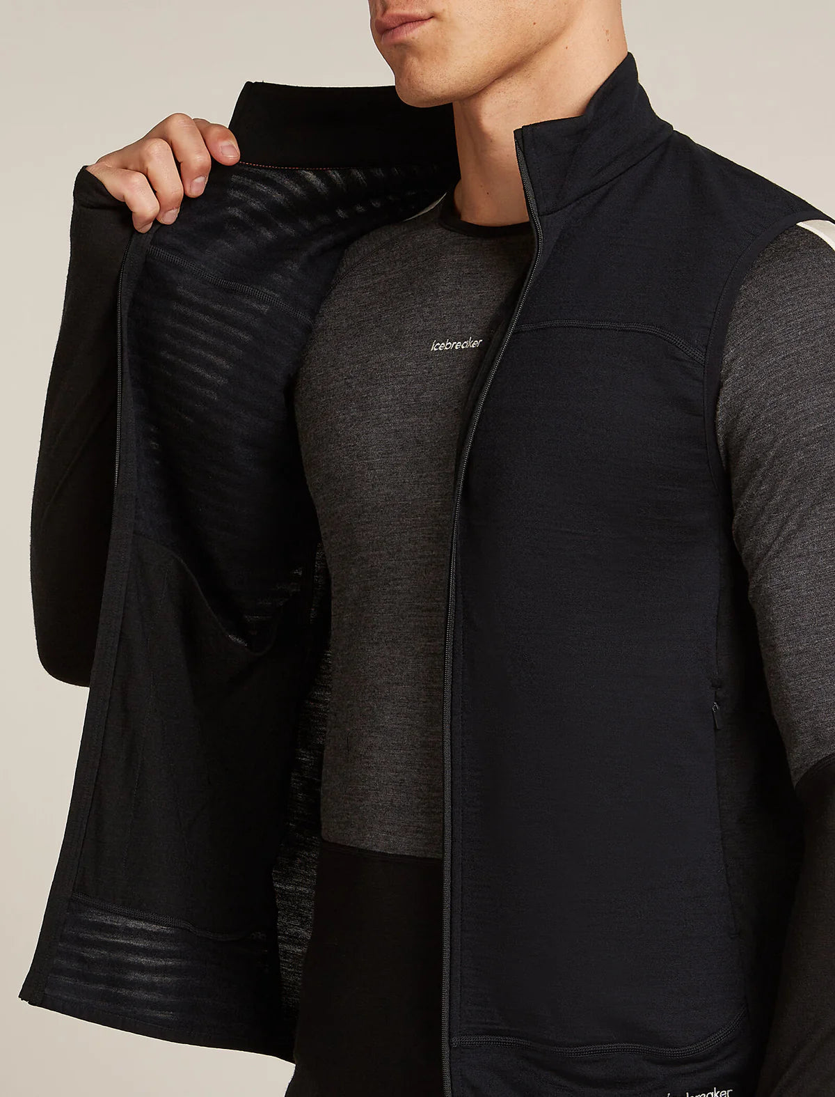 Men's Merino Blend 300 RealFleece Descender Vest