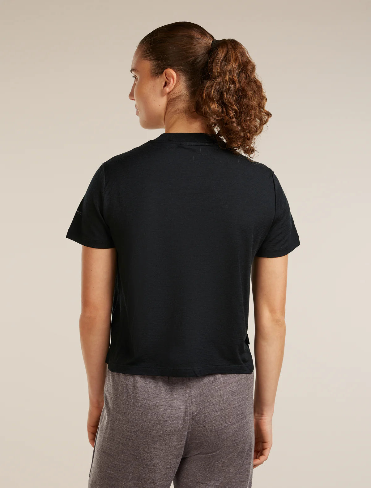 Women's Merino 150 Tech Lite Short Sleeve Crop Tee NZ Flora