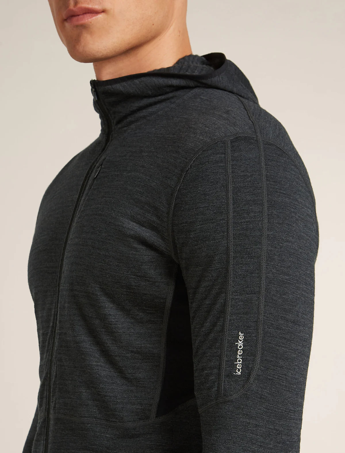 Men's Merino Blend 200 RealFleece Descender Long Sleeve Zip Hoodie