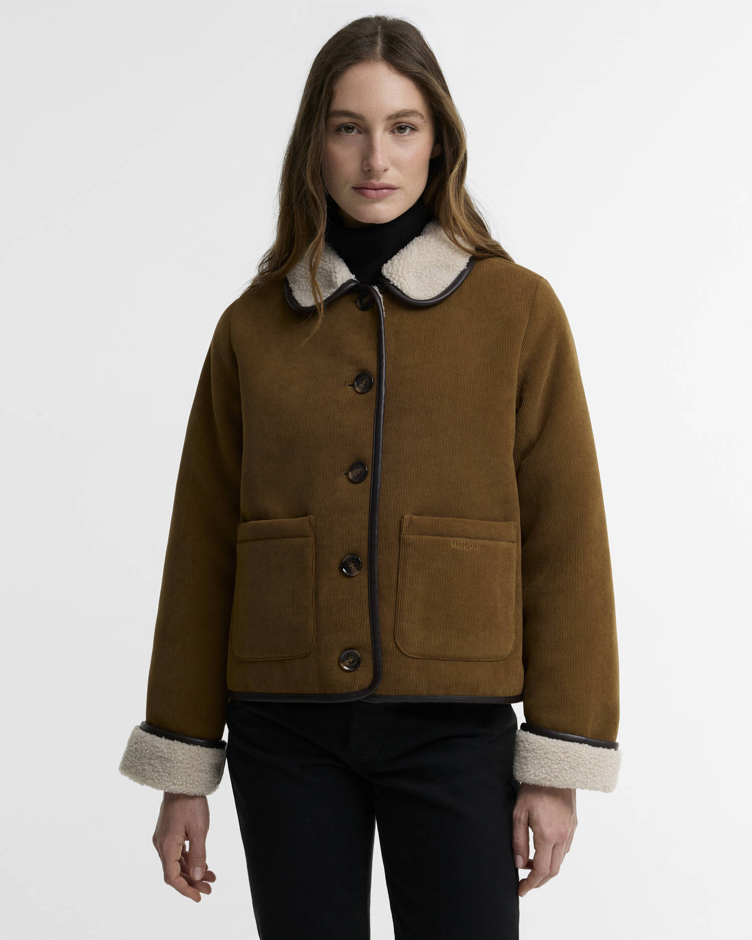 Women's Penny Fleece Cord Jacket