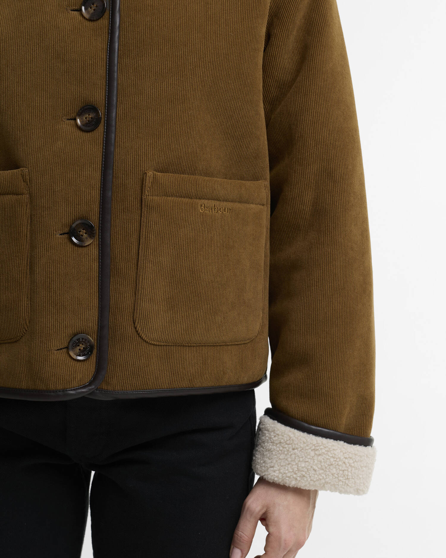 Women's Penny Fleece Cord Jacket