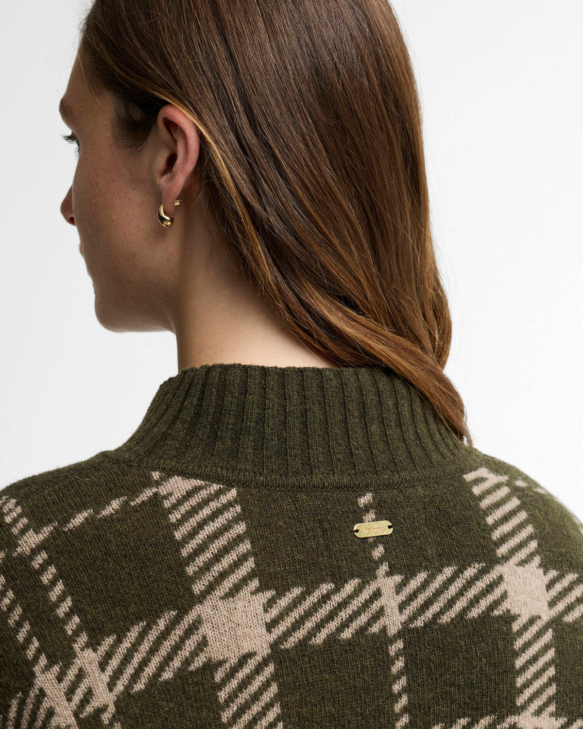 Women's Delilah Tartan Wool Jumper