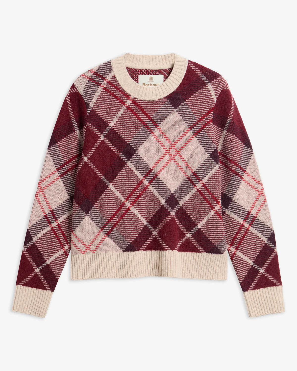 Women’s Stevie Tartan Wool Jumper product image