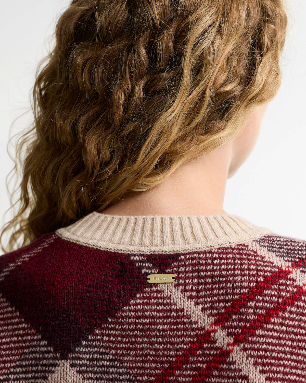 Women’s Stevie Tartan Wool Jumper product image
