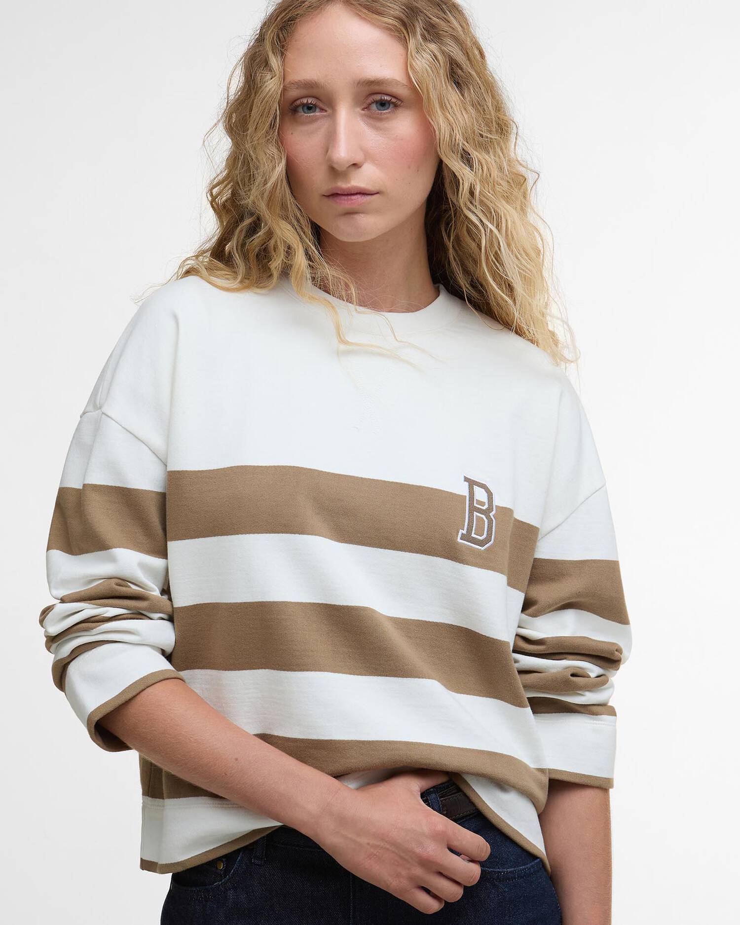 Women's Faye Striped Sweatshirt
