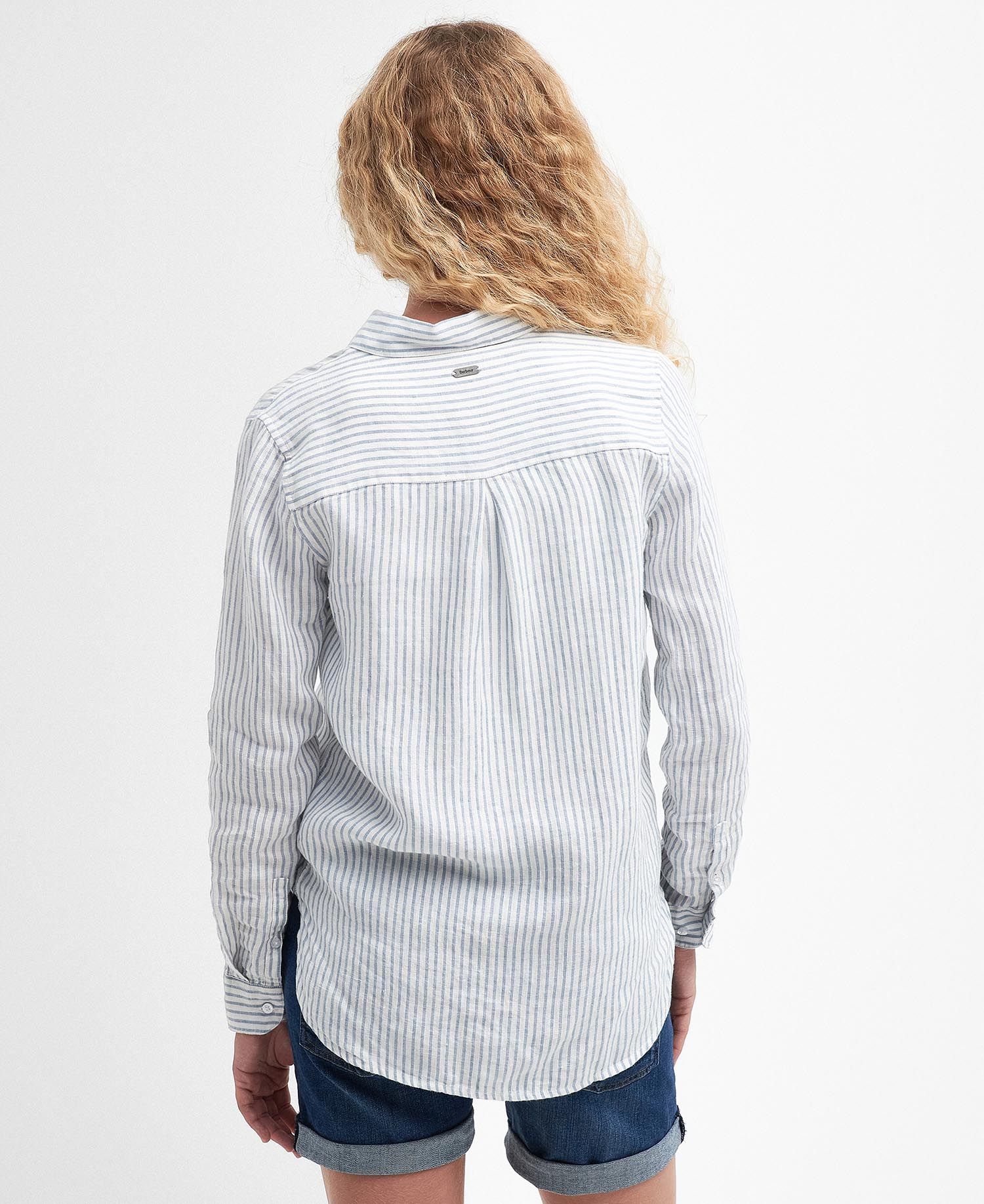 Women's Marine Relaxed Long-Sleeved Shirt