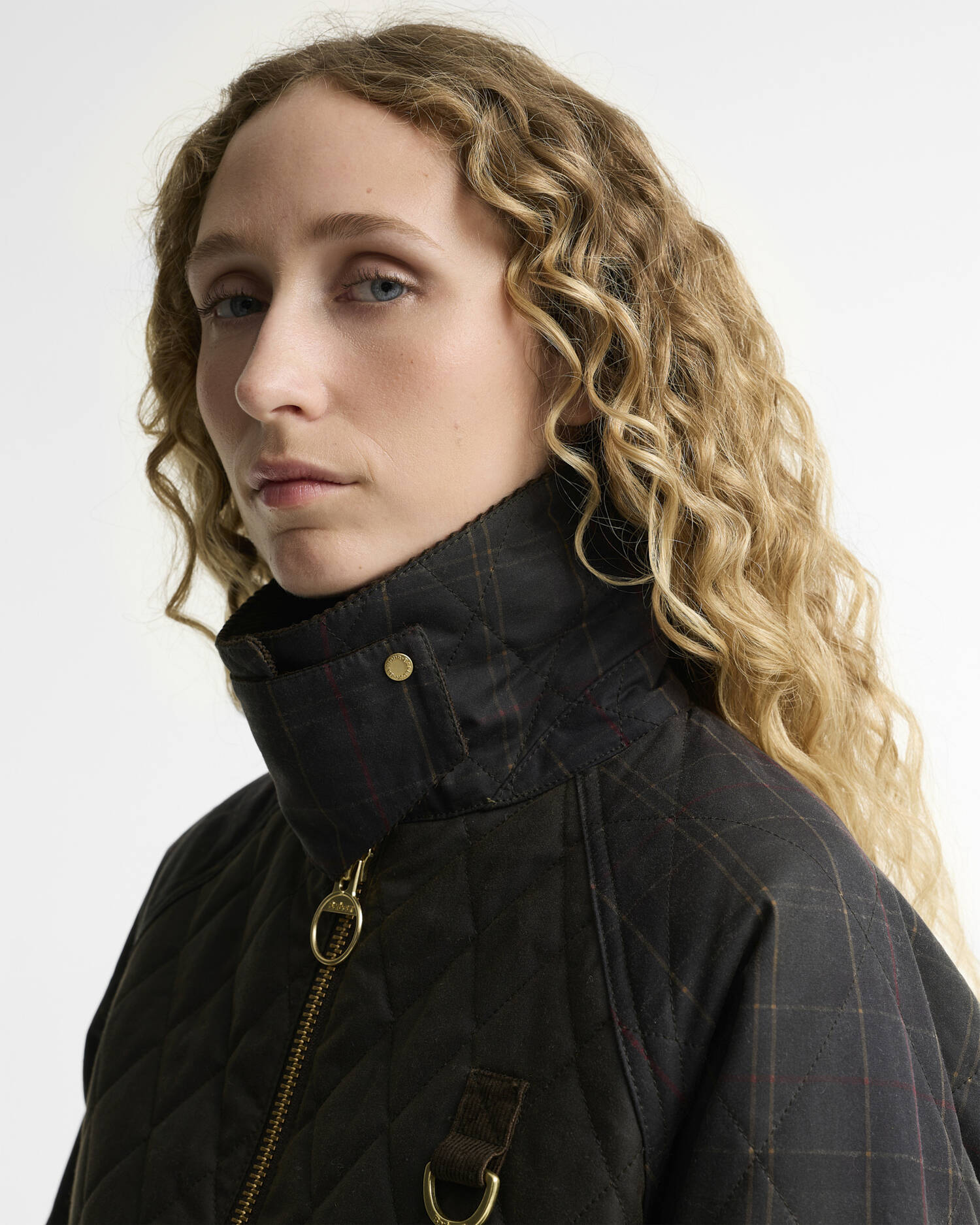 Women's Tartan Reimagined Icons Taran Quilted Spey Waxed Jacket