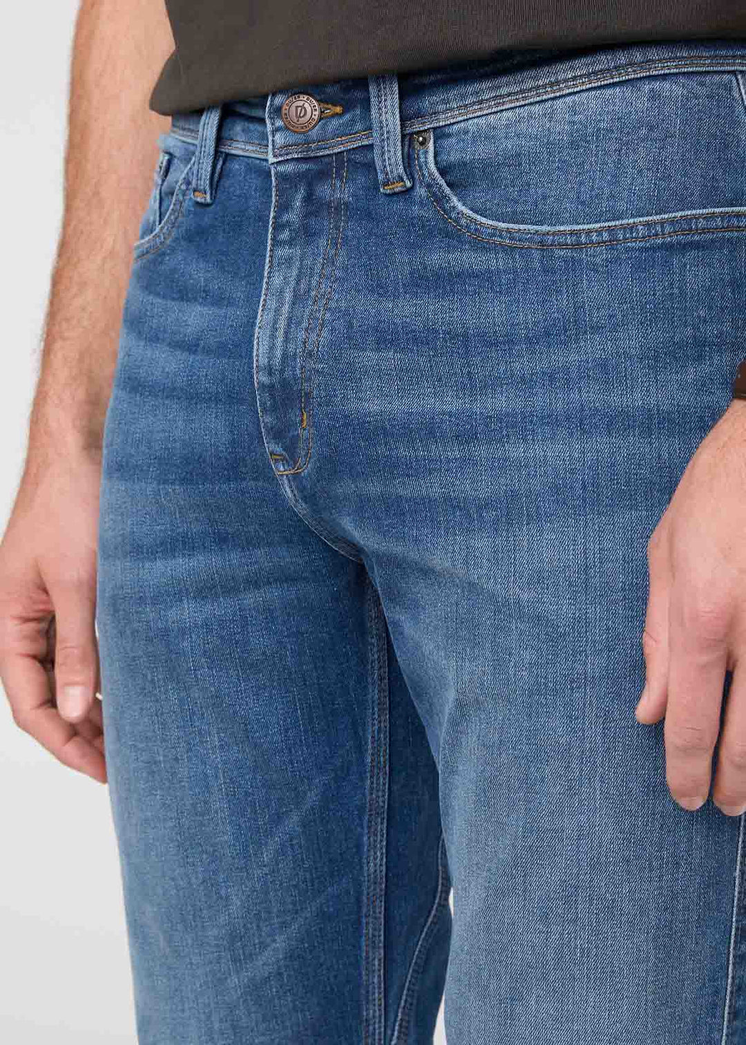 Men's Performance Denim+ Slim Straight Jeans