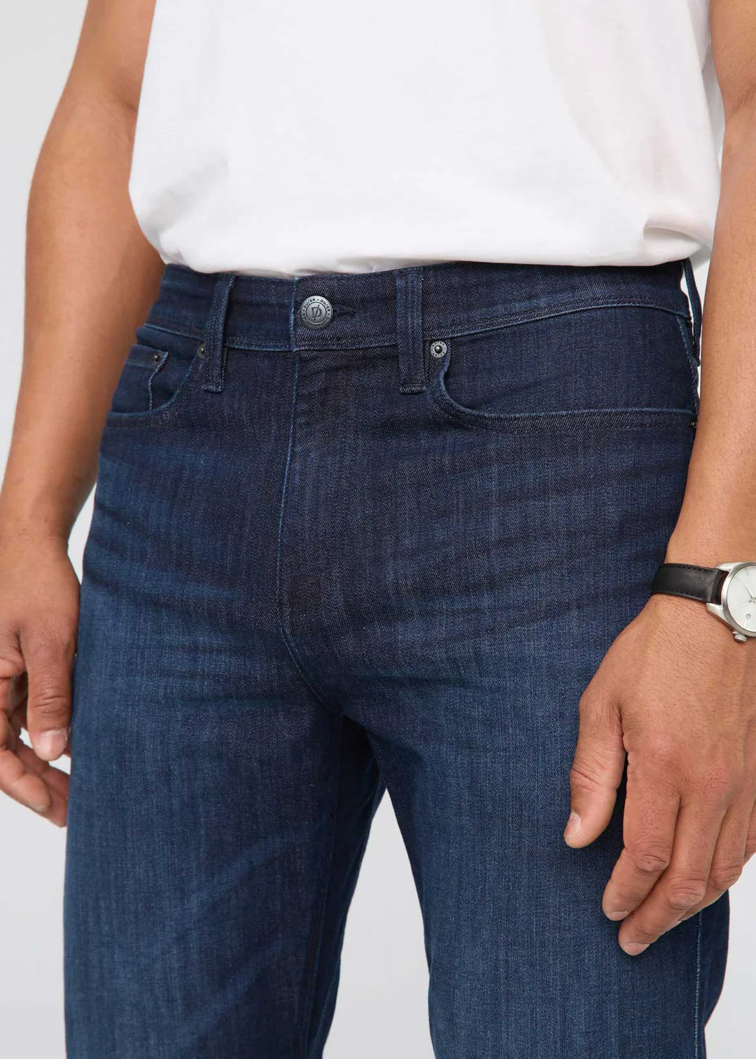 Men's Performance Denim Athletic Straight Pants (Past Season)
