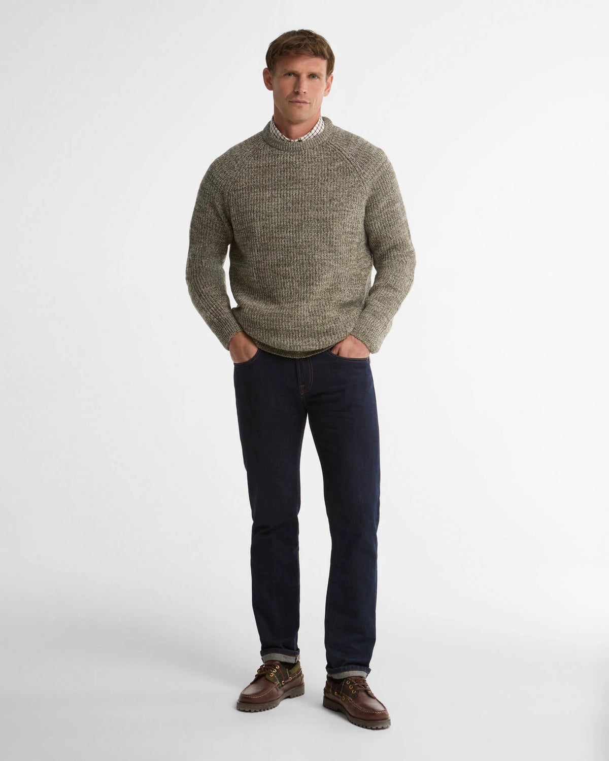 Men's Horseford Crew Neck Jumper