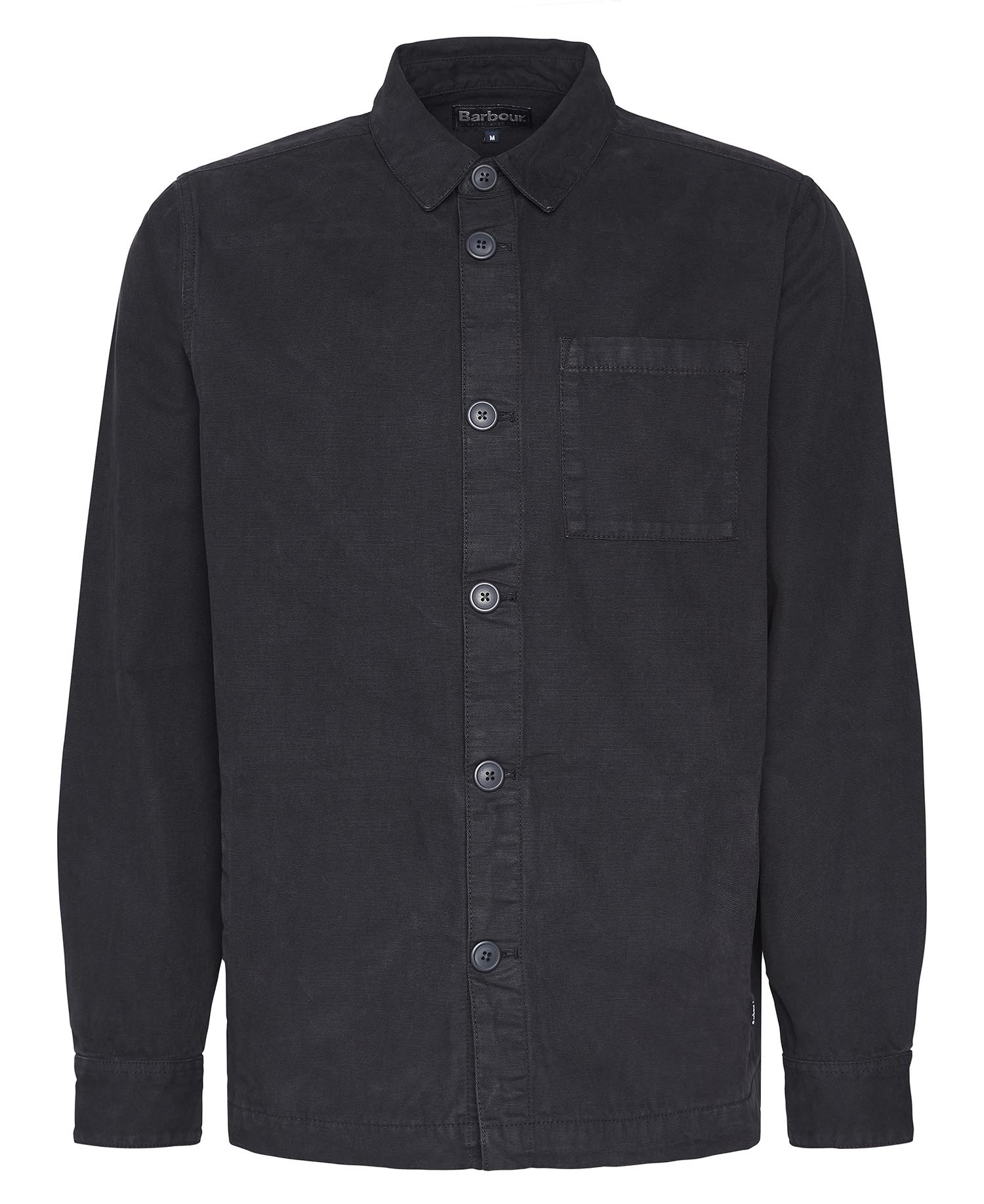 Men's Washed Cotton Overshirt