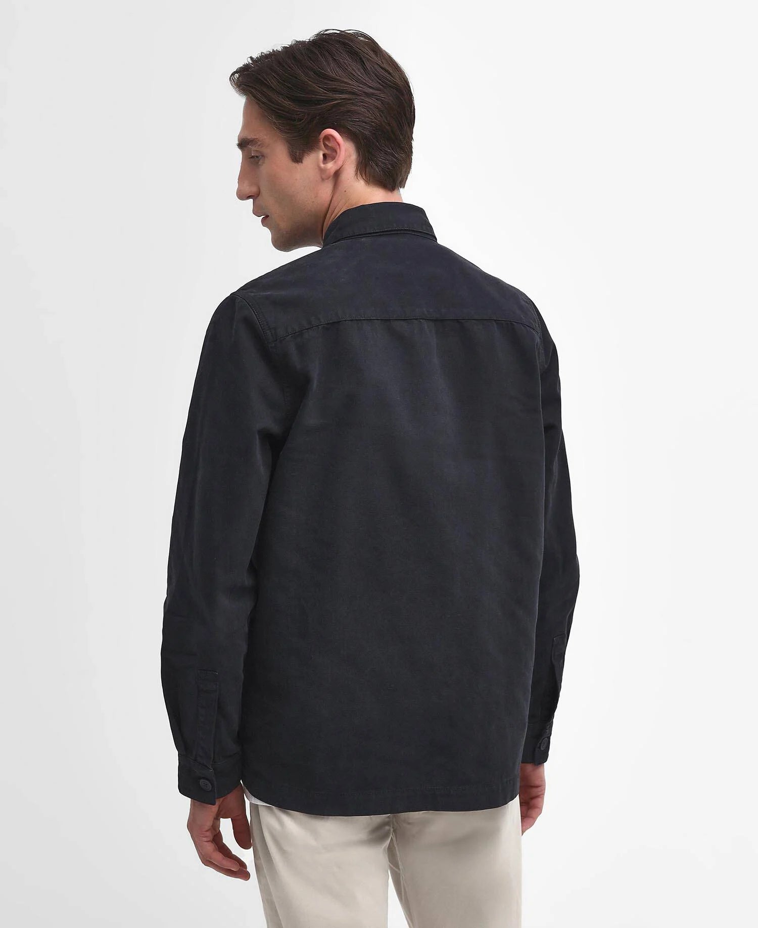 Men's Washed Cotton Overshirt