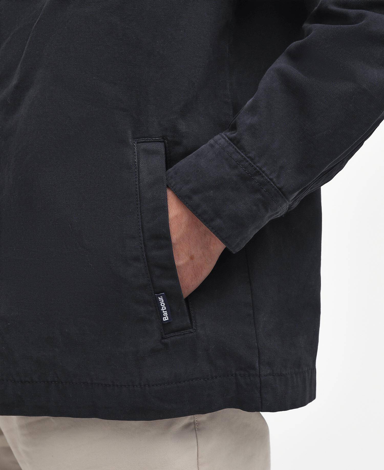 Men's Washed Cotton Overshirt