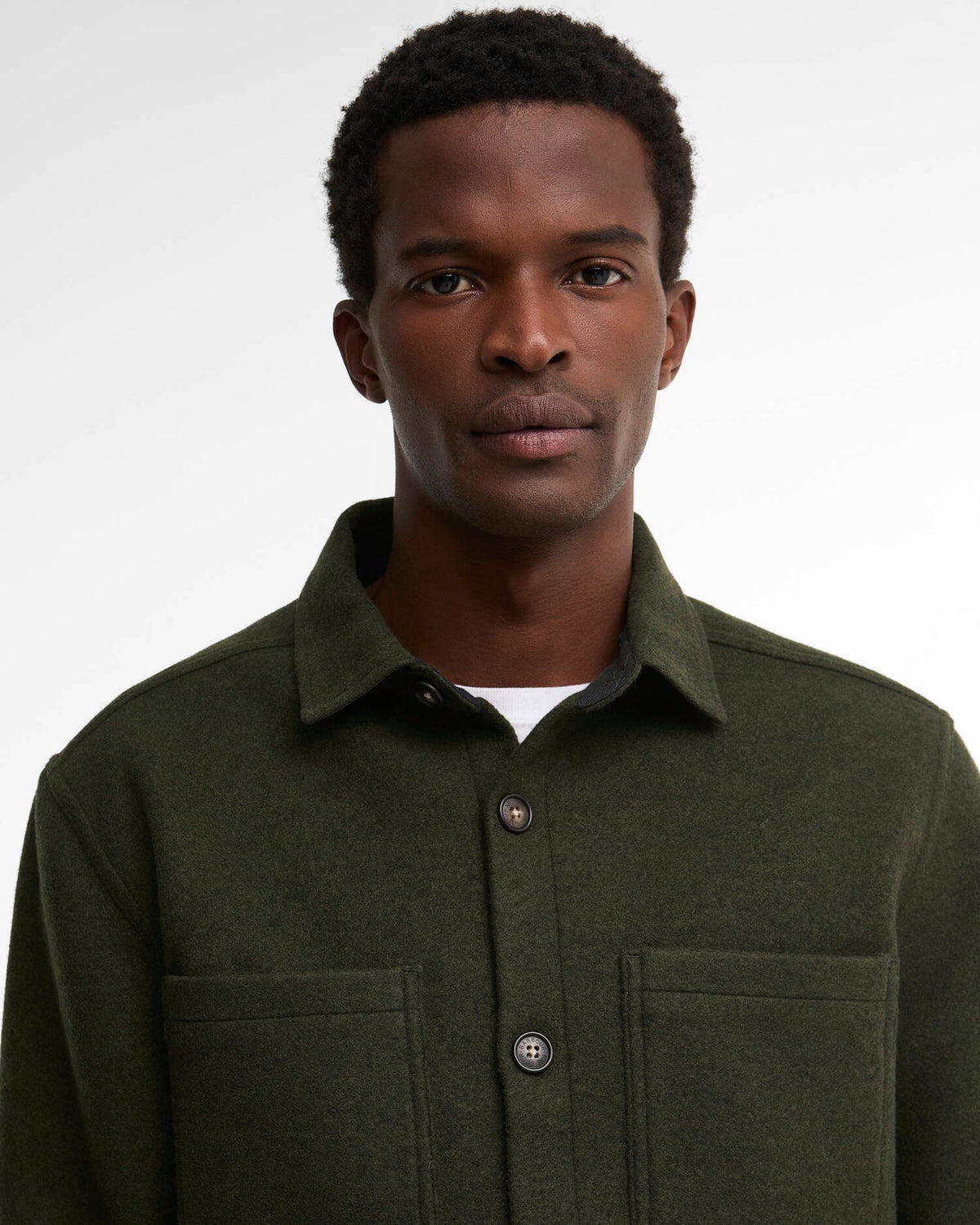 Men’s Marltown Tailored Wool-Blend Overshirt product image
