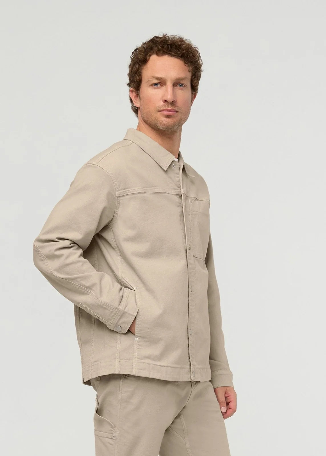 Men’s Stretch Canvas Work Jacket product image