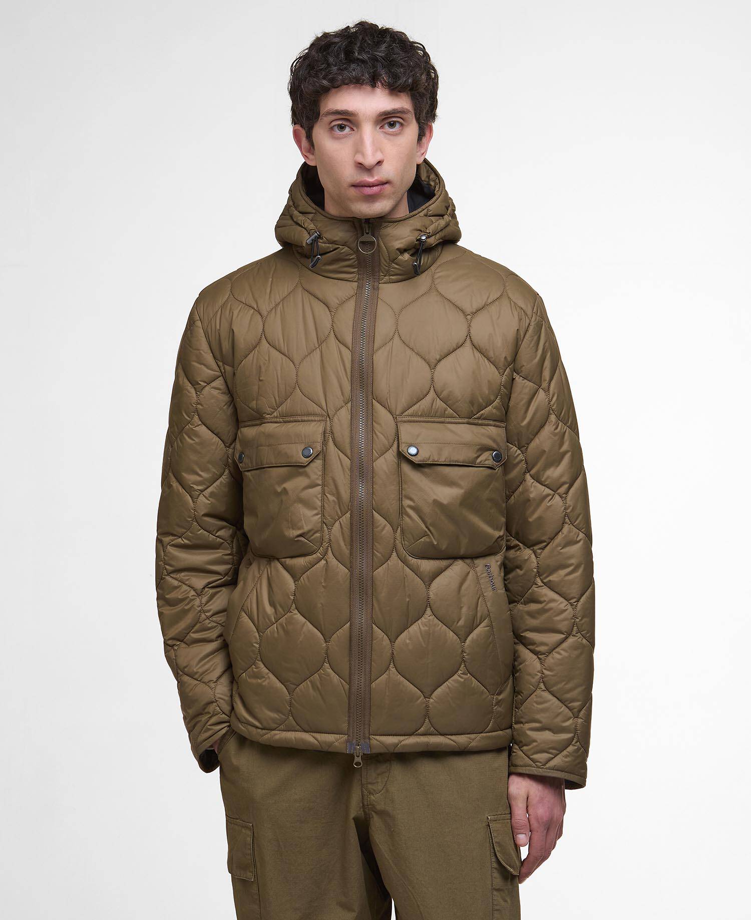 Men's Re-Engineered Hooded Spey Quilted Jacket