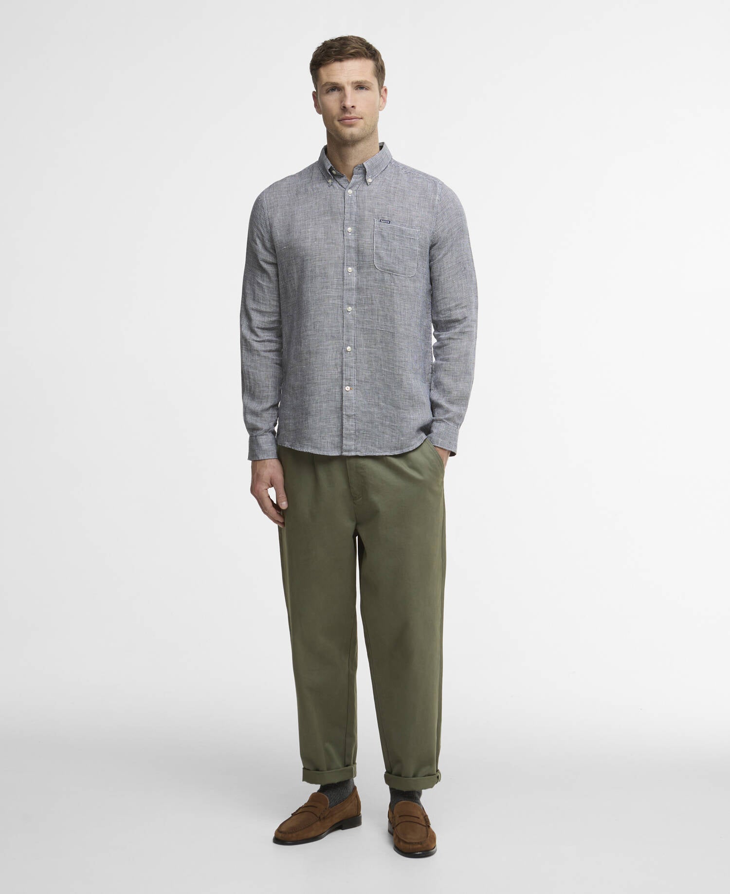 Men's Linton Tailored Long-Sleeved Shirt