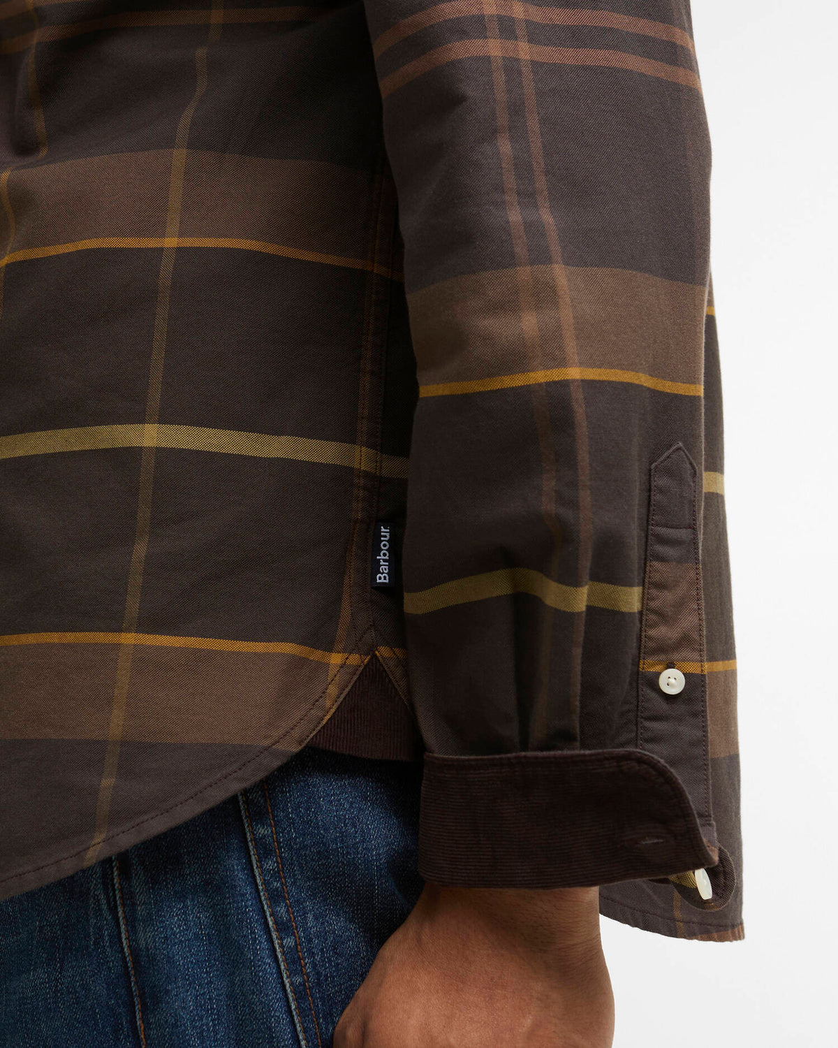 Men's Mineral Tartan Dunoon Authentic-Fit Shirt