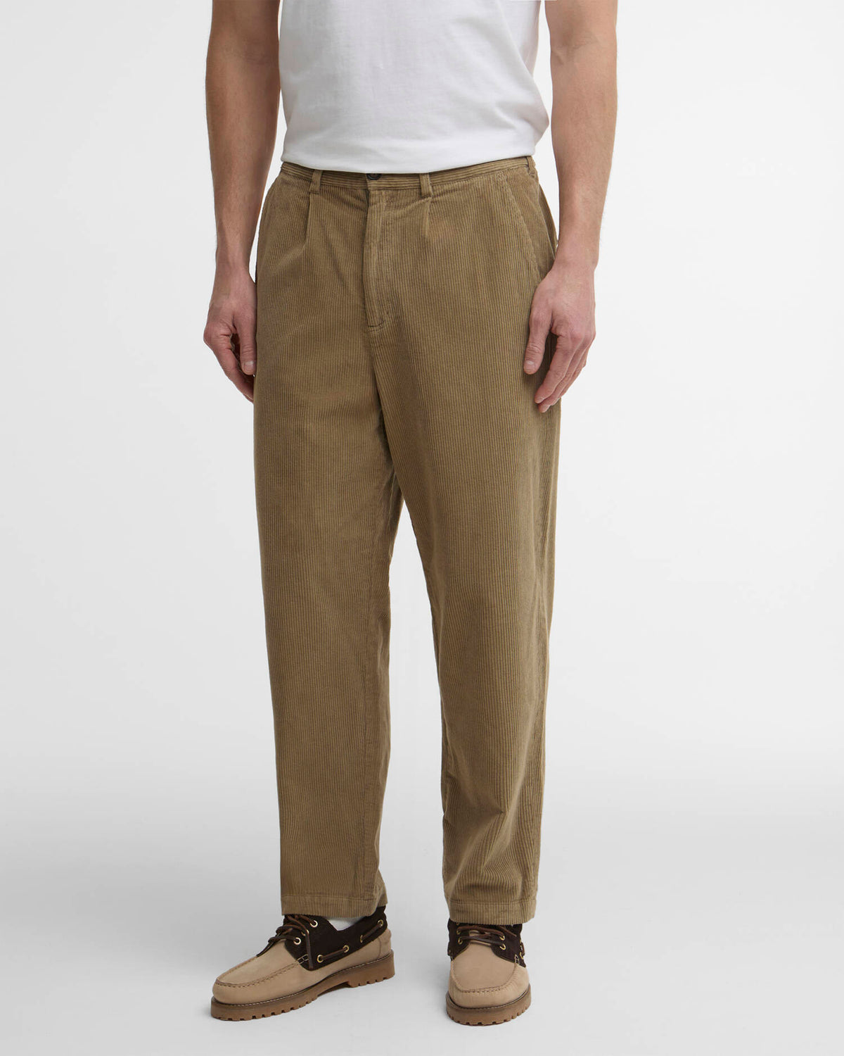 Men's Stretch Cord Relaxed Trousers
