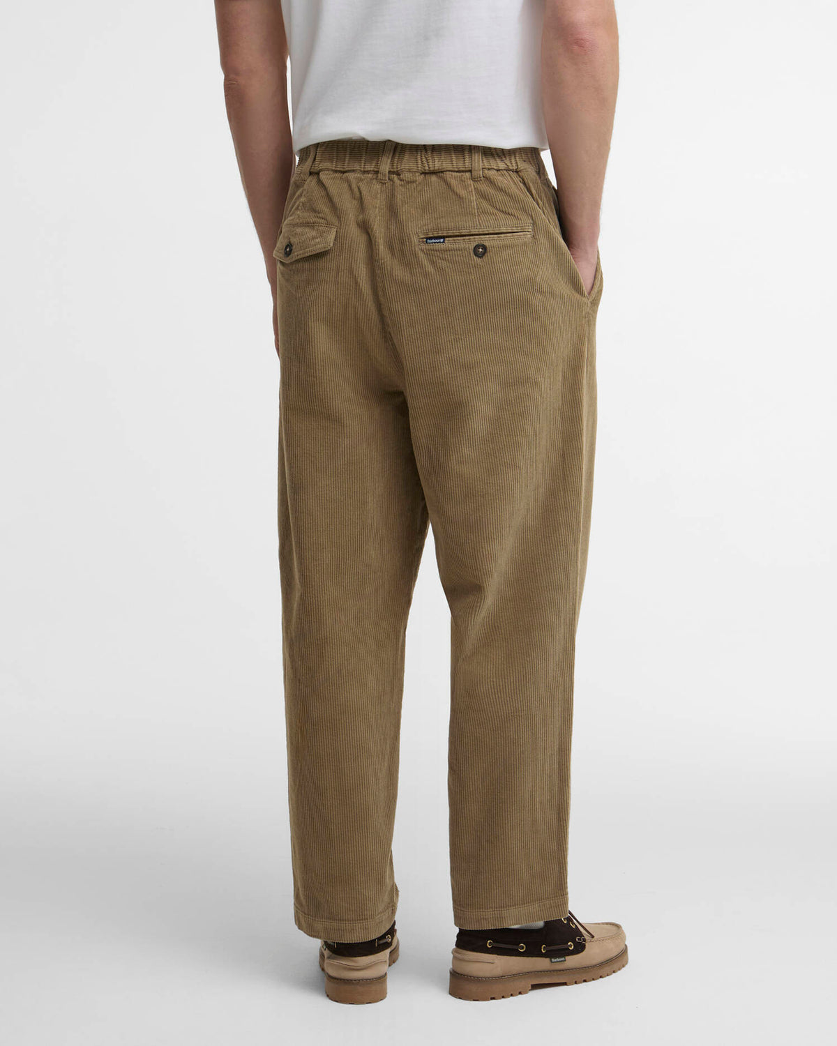 Men's Stretch Cord Relaxed Trousers