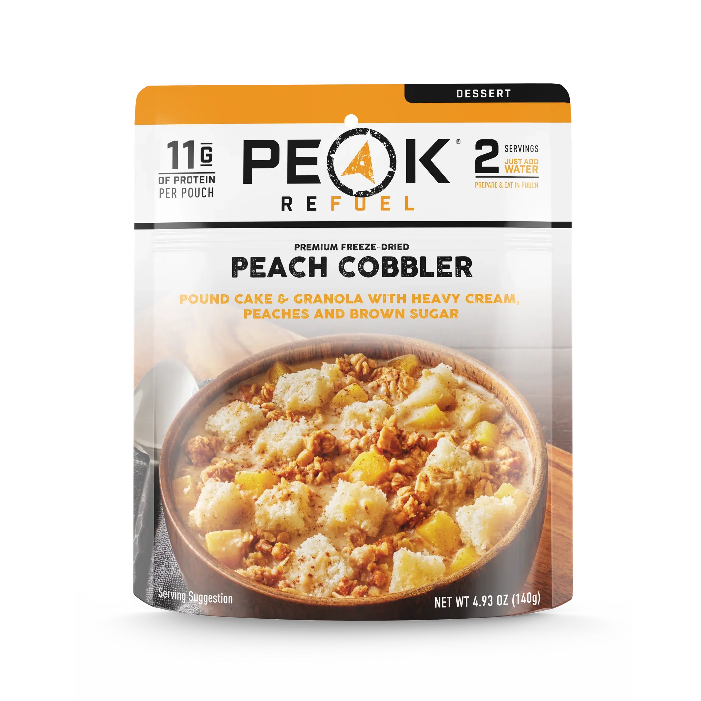 Peak Refuel Peach Cobbler