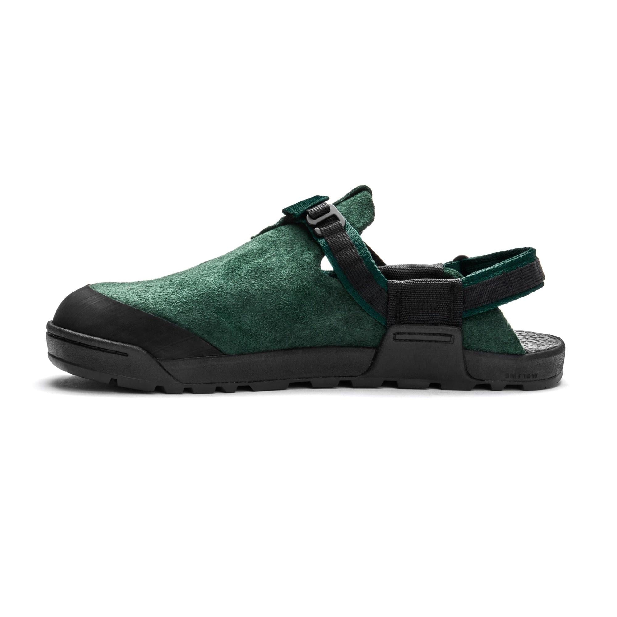 Mountain Clog Suede Leather Sandals