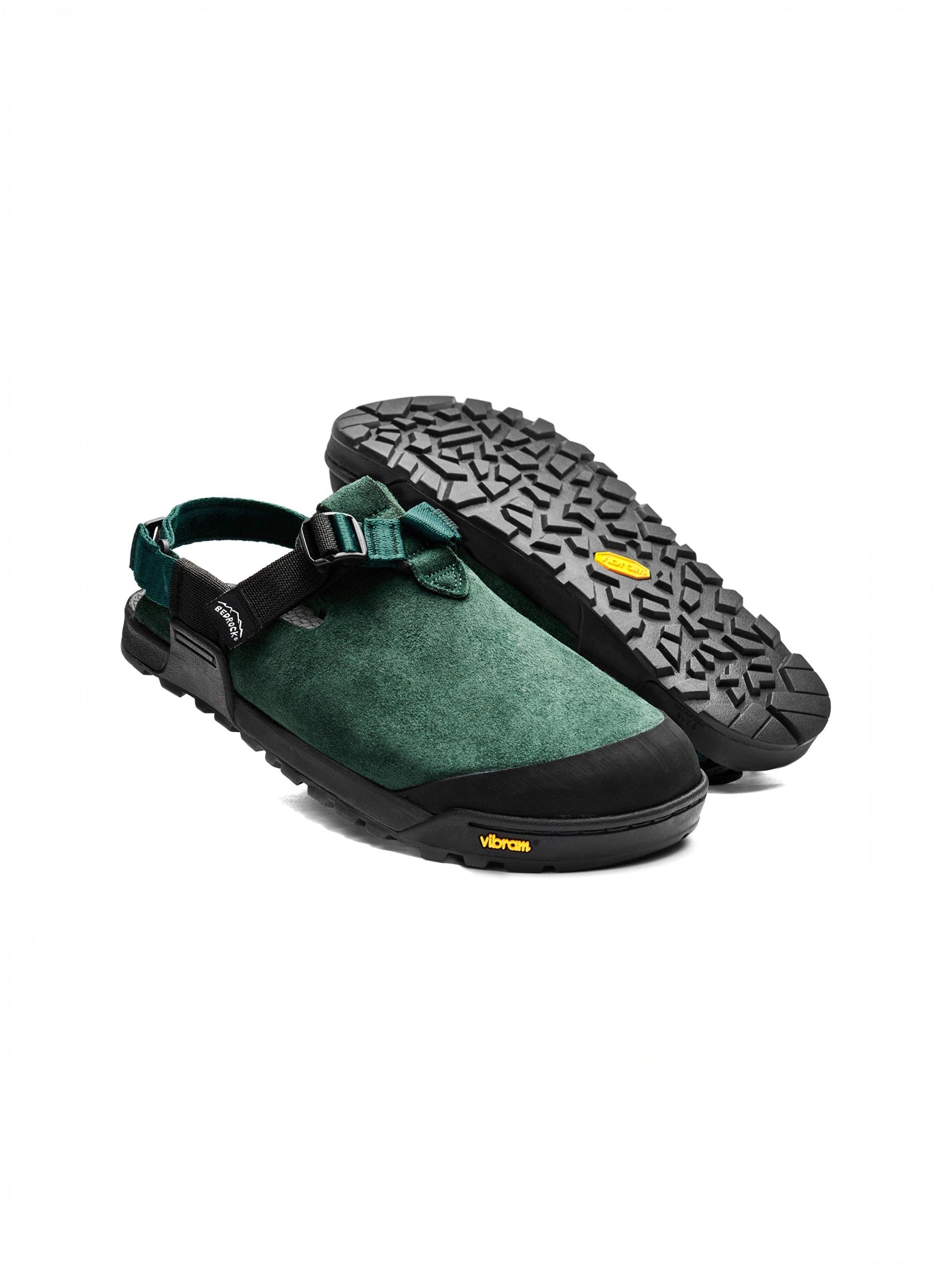 Mountain Clog Suede Leather Sandals