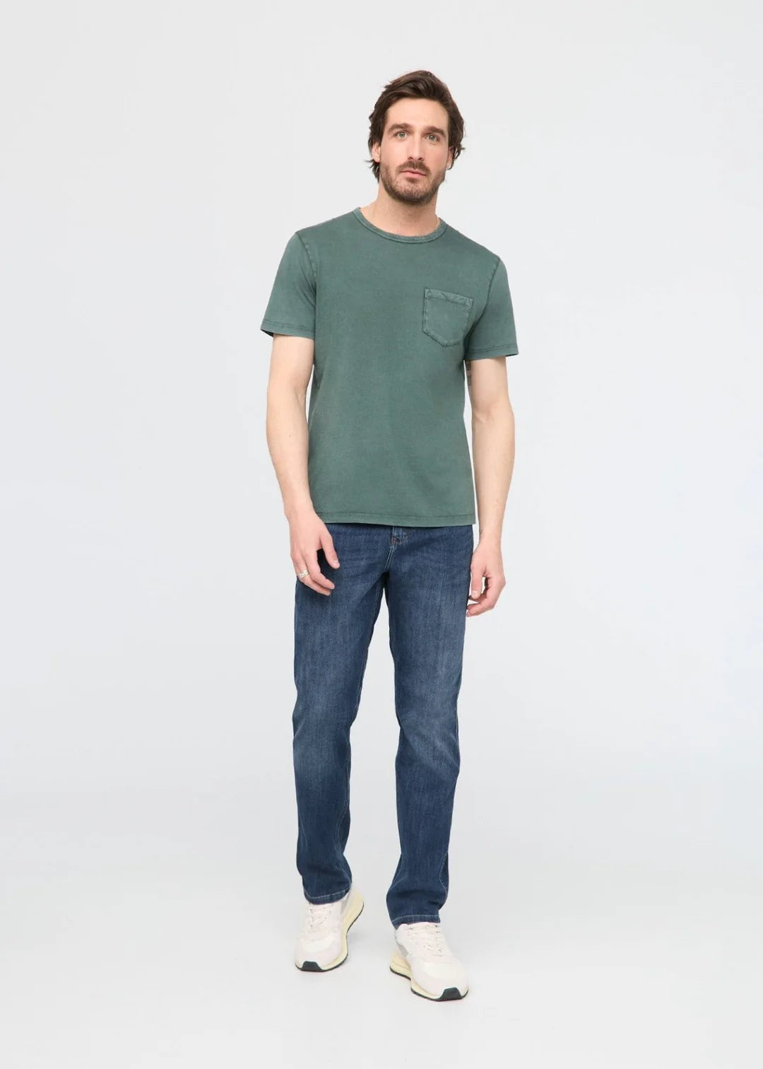 Men's Performance Denim Athletic Straight Pant