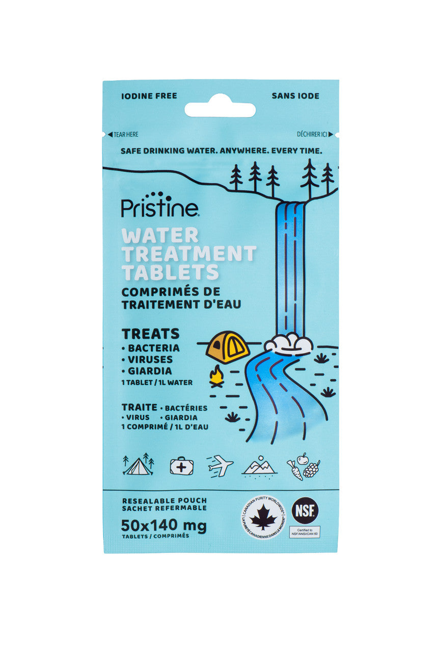 Pristine Water Treatment Tablets 1L