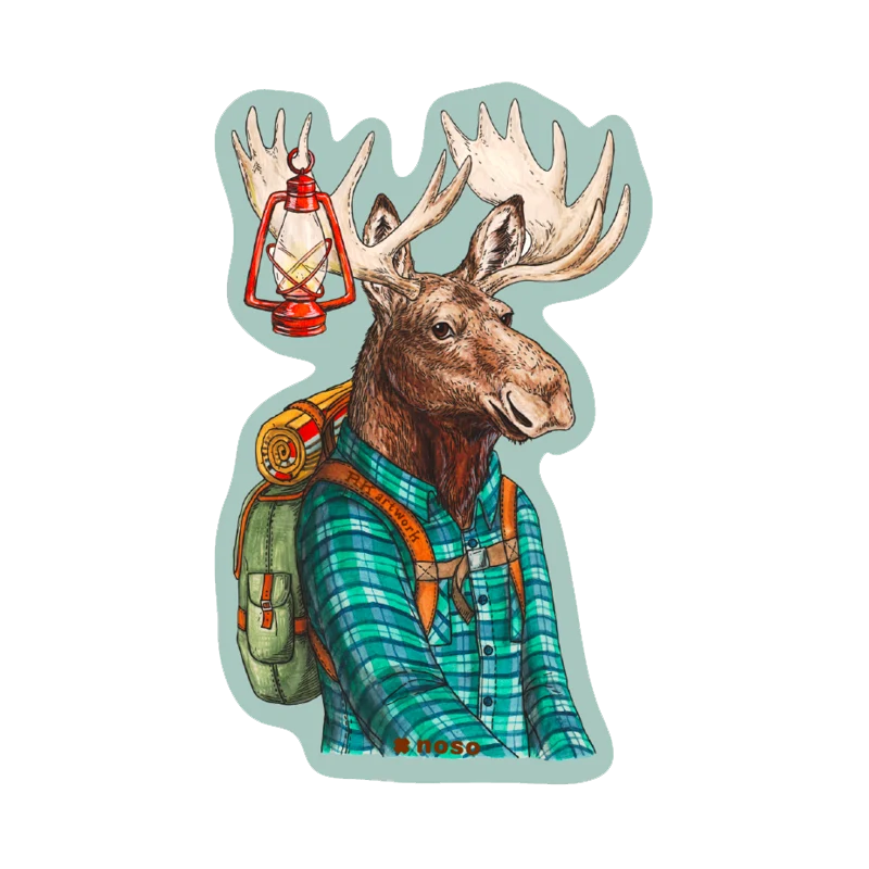 Hiking Buddy Moose Patch product image