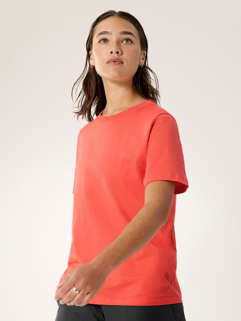 Women's Kragg SL Cotton Emblem Crew Shirt SS