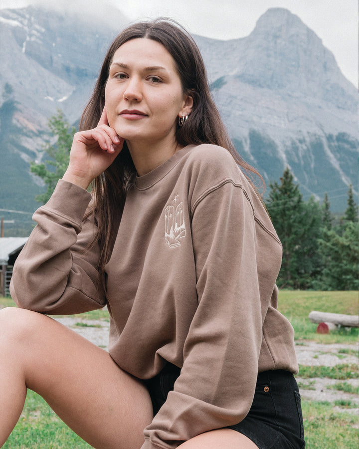 Space Cowboy Crew Sweater