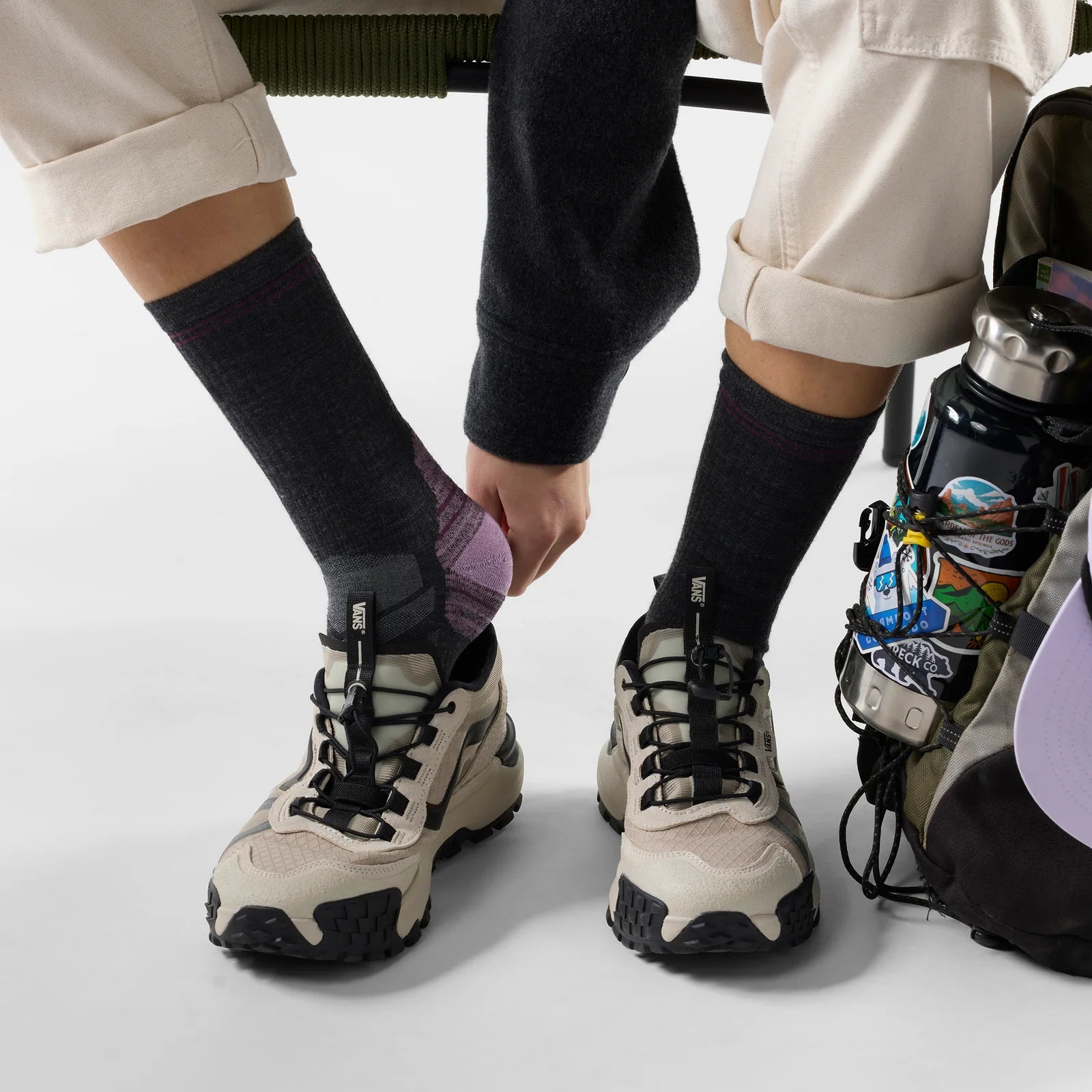 Women's Hike Crew Socks Targeted Cushion