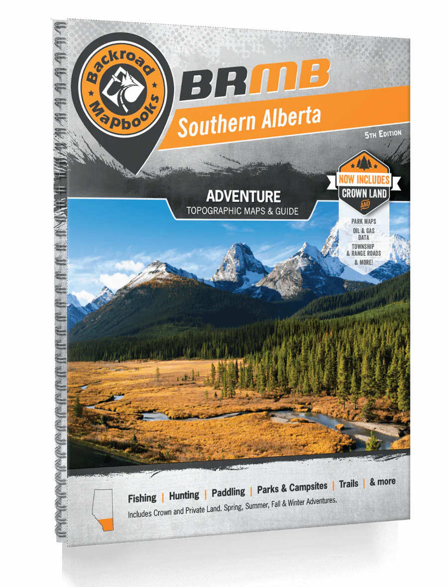 Southern Alberta Backroad Mapbook | 5th Edition