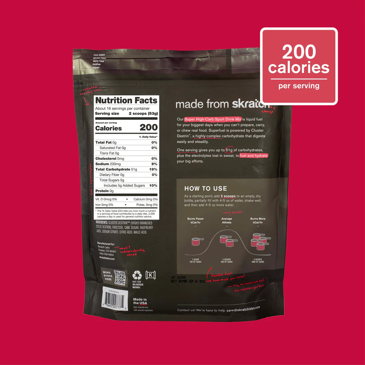 Super High-Carb Sport Drink Mix 840g