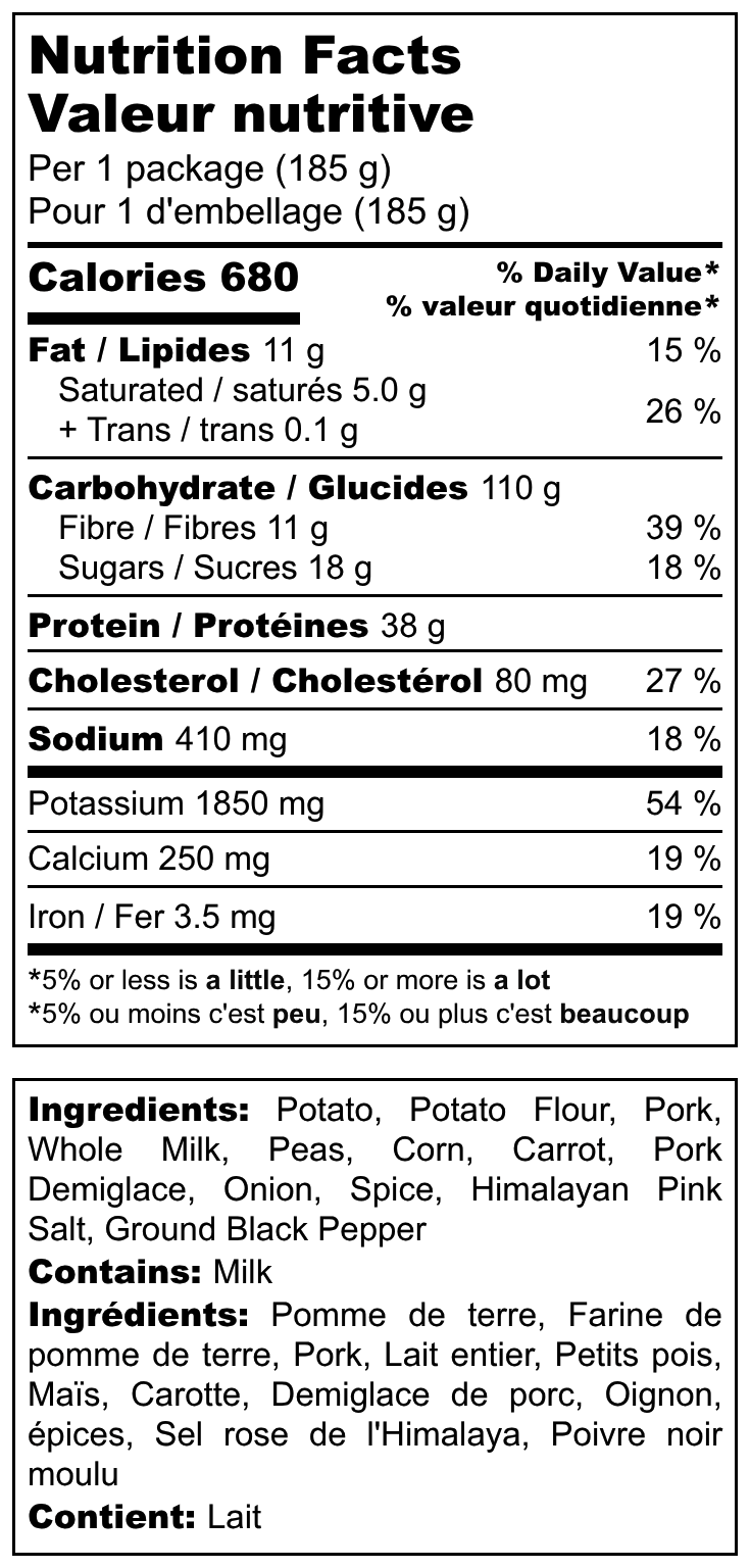 Homestyle Pork and Potato Stew Supersize