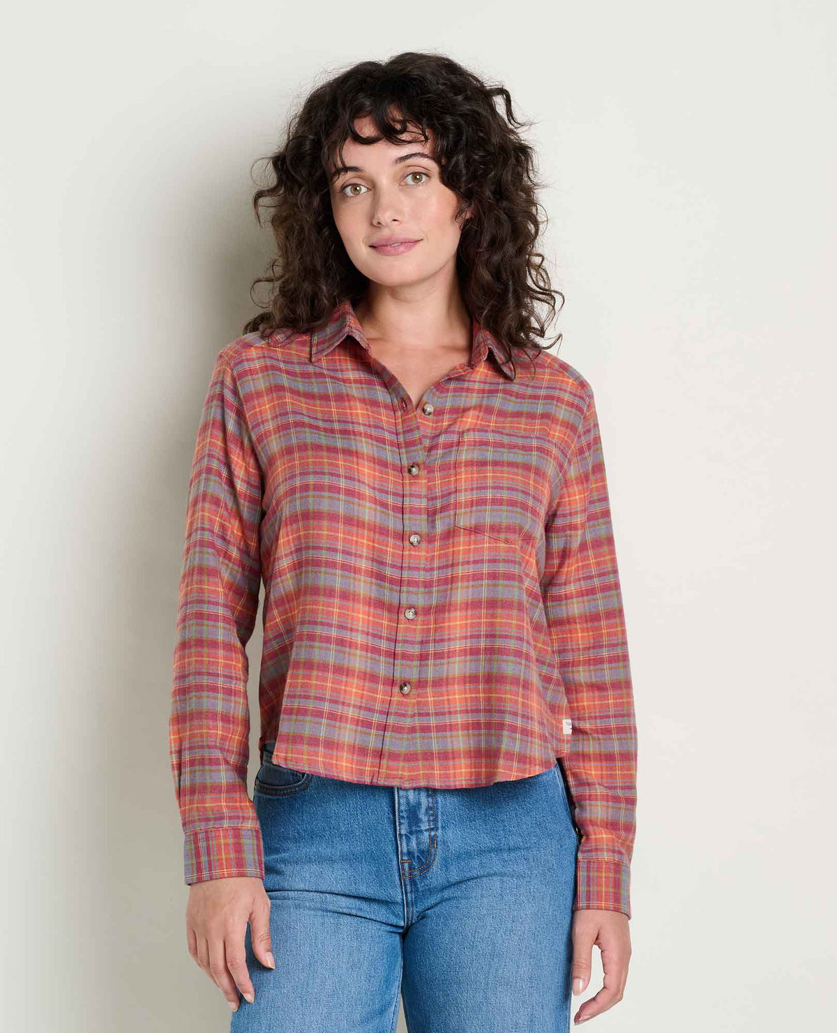 Women’s Re-Form Flannel Boxy Shirt product image