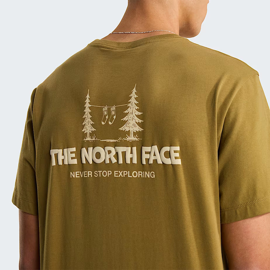 Camping Relaxed Graphic T-Shirt