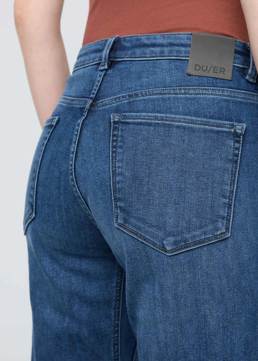 Women's Tech Fleece Denim Girlfriend Jeans
