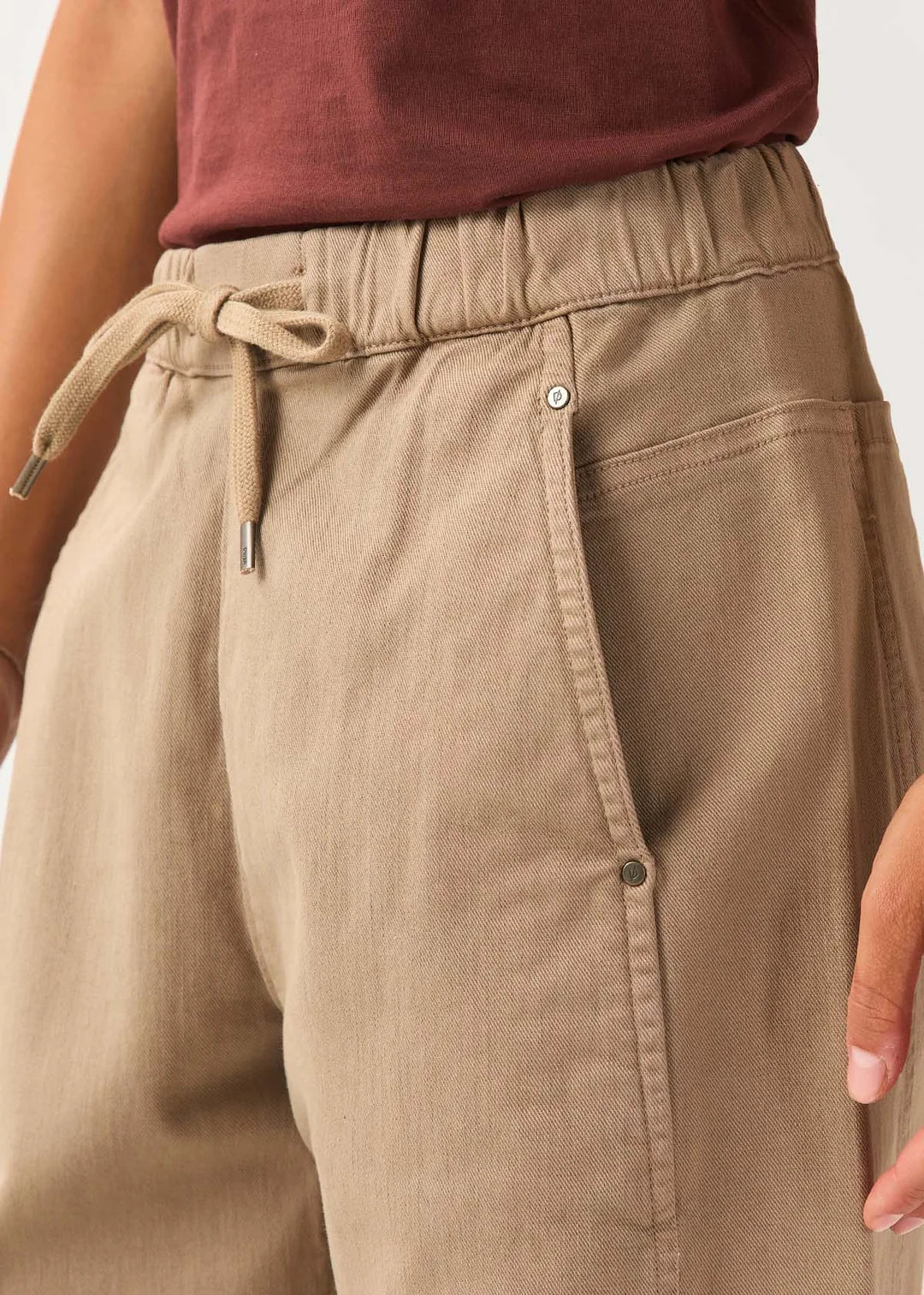 Women's FlexTwill Barrel Pull On Pant