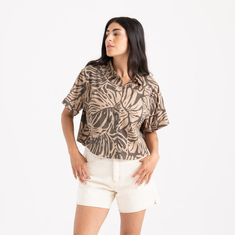 Women's Bless Up Camp S/S Shirt